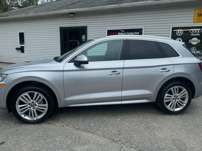 Used 2019 Audi Q5 Premium Plus with VIN WA1BNAFY7K2087619 for sale in Bath, ME