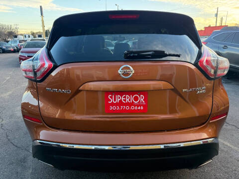 2015 Nissan Murano Platinum