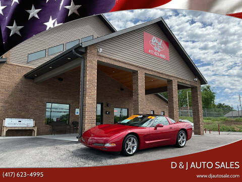 2004 Chevrolet Corvette for sale at D & J AUTO SALES in Joplin MO