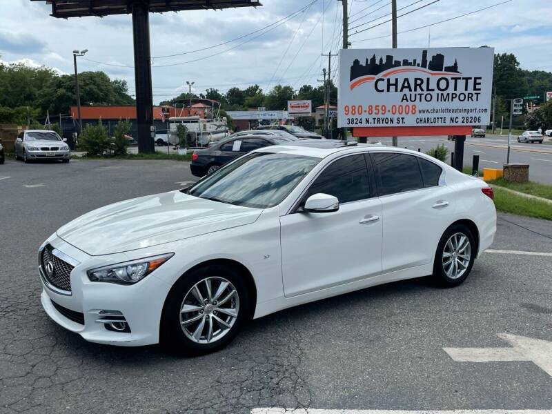 2014 Infiniti Q50 for sale at Charlotte Auto Import in Charlotte NC
