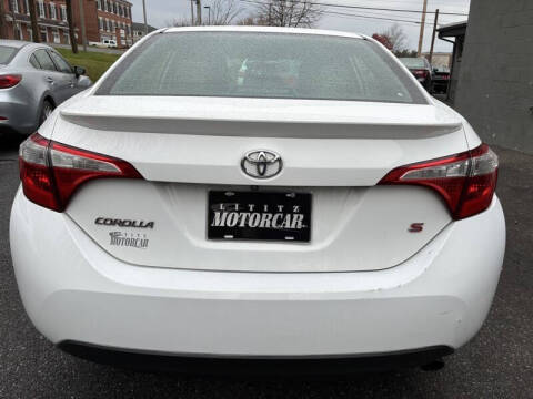 2016 Toyota Corolla S