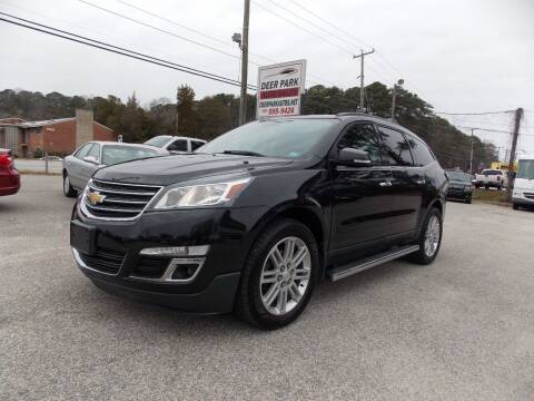 2015 Chevrolet Traverse for sale at Deer Park Auto Sales Corp in Newport News VA