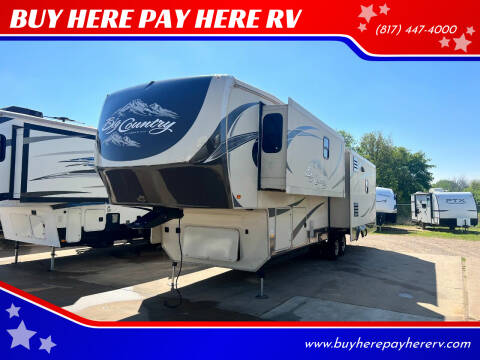 2012 Heartland Big Country 3450TS for sale at BUY HERE PAY HERE RV in Burleson TX