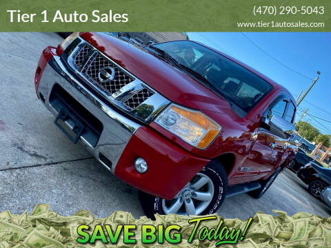 2012 Nissan Titan for sale at Tier 1 Auto Sales in Gainesville GA