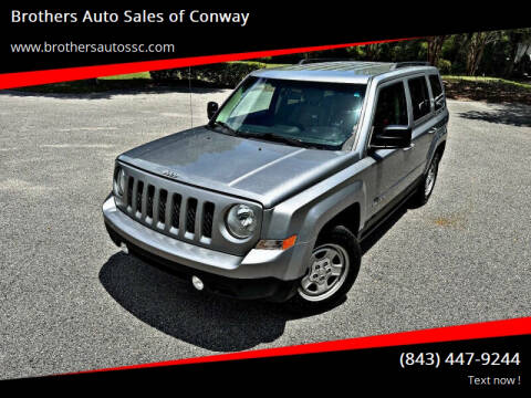 2015 Jeep Patriot for sale at Brothers Auto Sales of Conway in Conway SC