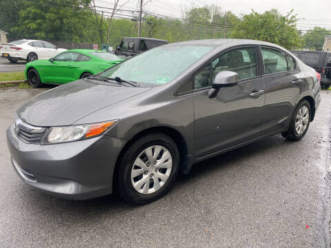 2012 Honda Civic for sale at COUNTRY SAAB OF ORANGE COUNTY in Florida NY