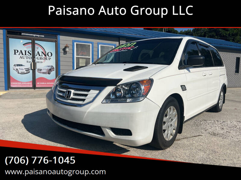 2008 Honda Odyssey for sale at Paisano Auto Group LLC in Cornelia GA