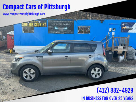 2015 Kia Soul for sale at Compact Cars of Pittsburgh in Pittsburgh PA
