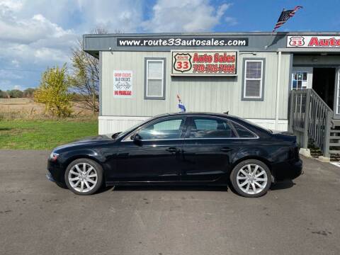 2013 Audi A4 for sale at Route 33 Auto Sales in Carroll OH