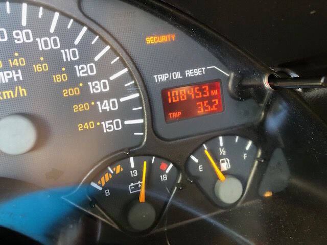 2002 Pontiac Firebird Formula