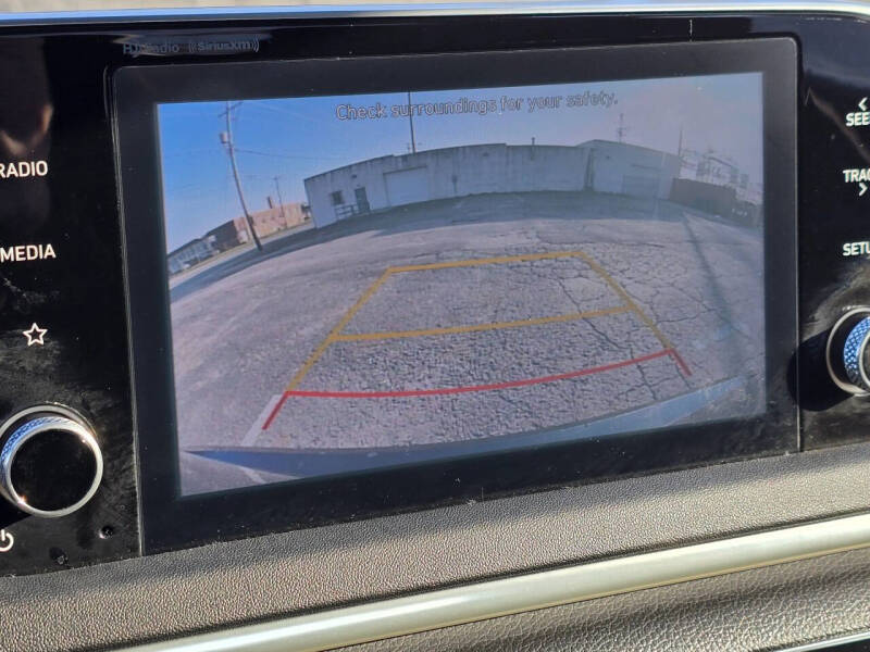 2022 Hyundai Sonata Hybrid Blue