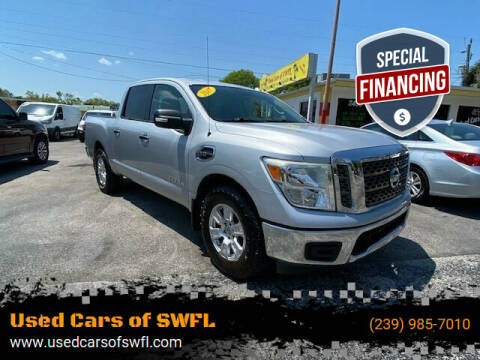 2017 Nissan Titan for sale at Used Cars of SWFL in Fort Myers FL