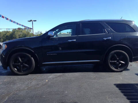 2012 Dodge Durango for sale at EAGLE ONE AUTO SALES in Leesburg OH