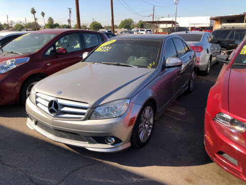 2009 Mercedes-Benz C-Class for sale at Valley Auto Center in Phoenix AZ