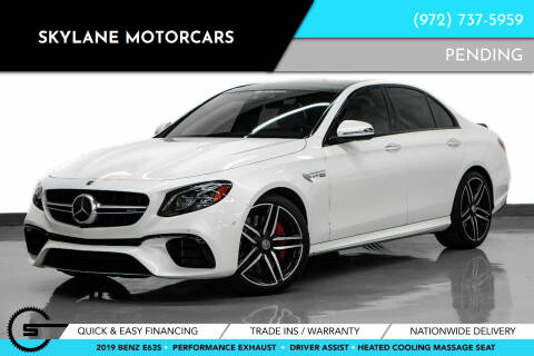 2019 Mercedes-Benz E-Class for sale at Skylane Motorcars in Carrollton TX