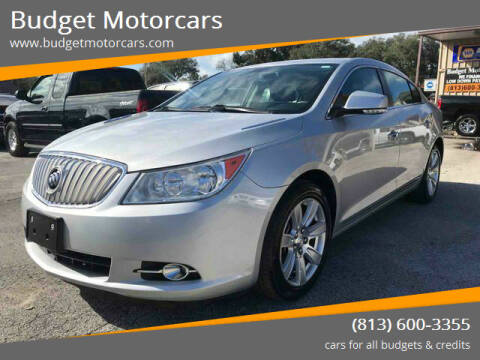 2012 Buick LaCrosse for sale at Budget Motorcars in Tampa FL