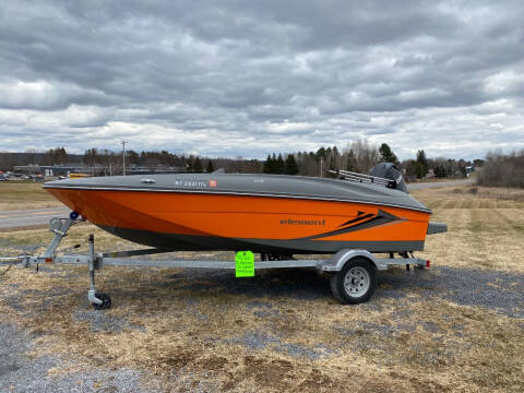 2019 Bayliner E16 for sale at Riverside Motors in Glenfield NY