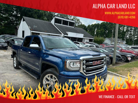 2017 GMC Sierra 1500 for sale at Alpha Car Land LLC in Snellville GA