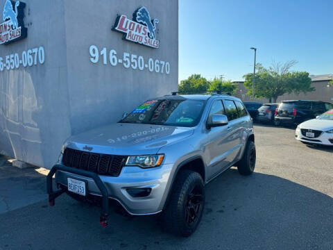 2018 Jeep Grand Cherokee for sale at LIONS AUTO SALES in Sacramento CA