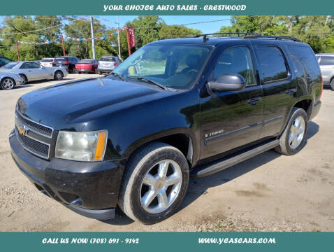 2007 Chevrolet Tahoe for sale at Your Choice Autos - Crestwood in Crestwood IL