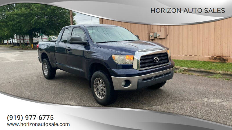2007 Toyota Tundra for sale at Horizon Auto Sales in Raleigh NC