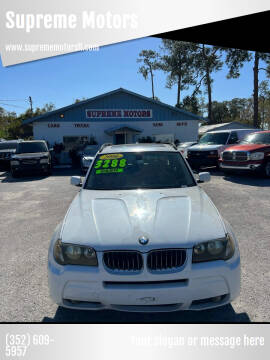 2006 BMW X3 for sale at Supreme Motors in Leesburg FL