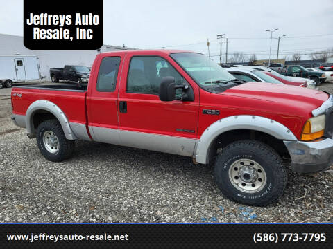 2001 Ford F-250 Super Duty for sale at Jeffreys Auto Resale, Inc in Clinton Township MI