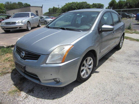 2012 Nissan Sentra for sale at DAMM CARS in San Antonio TX