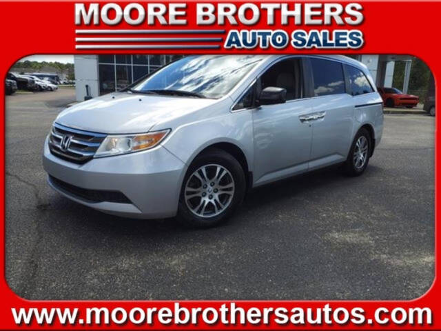 2012 Honda Odyssey for sale at MOORE BROTHERS in Oxford, MS