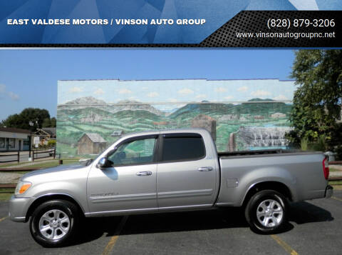 2006 Toyota Tundra for sale at EAST VALDESE MOTORS / VINSON AUTO GROUP in Valdese NC
