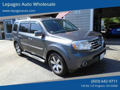 2015 Honda Pilot for sale at Lepages Auto Wholesale in Kingston NH