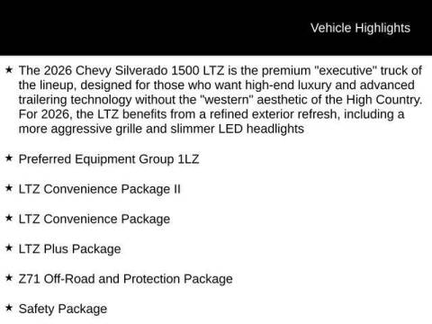 2026 Chevrolet Silverado 1500