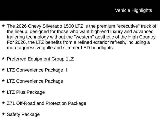 2026 Chevrolet Silverado 1500