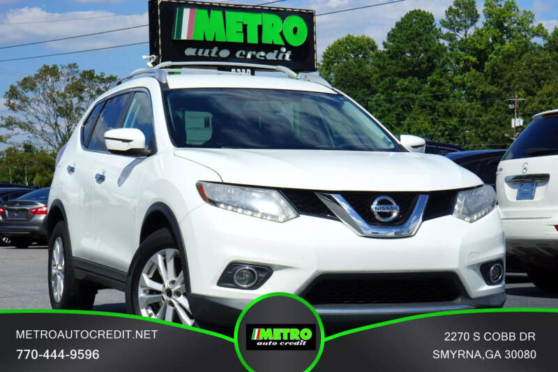 2016 Nissan Rogue for sale at Metro Auto Credit in Smyrna GA