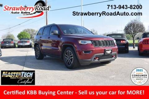 2019 Jeep Grand Cherokee for sale at Strawberry Road Auto Sales in Pasadena TX