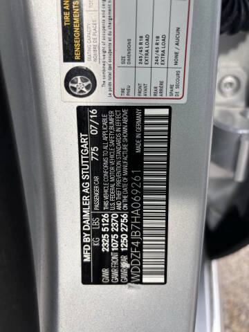 2017 Mercedes-Benz E-Class E 300
