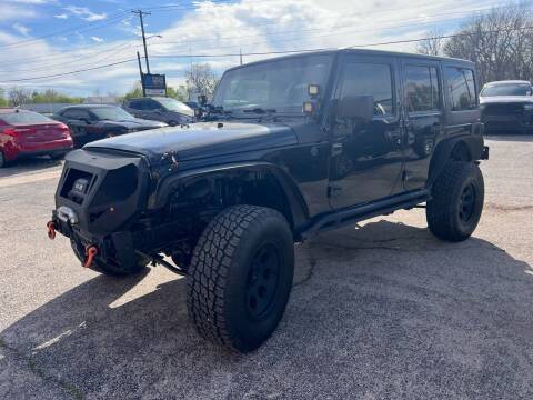 2012 Jeep Wrangler Unlimited for sale at Daves Deals on Wheels in Tulsa OK