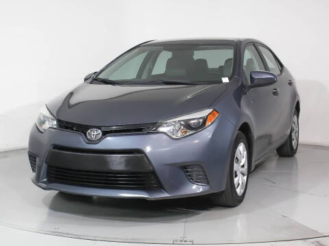2015 Toyota Corolla for sale at ATLANTIC MOTORS GP LLC in Houston TX