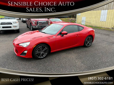 2013 Scion FR-S for sale at Sensible Choice Auto Sales, Inc. in Longwood FL