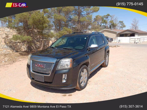 2013 GMC Terrain for sale at Escar Auto in El Paso TX