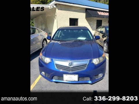 2011 Acura TSX for sale at AMANA AUTO SALES in Greensboro NC