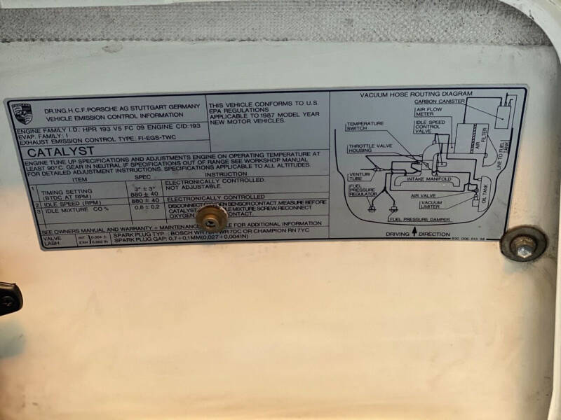 1987 Porsche 911 Carrera