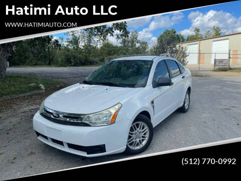 2008 Ford Focus for sale at Hatimi Auto LLC in Buda TX