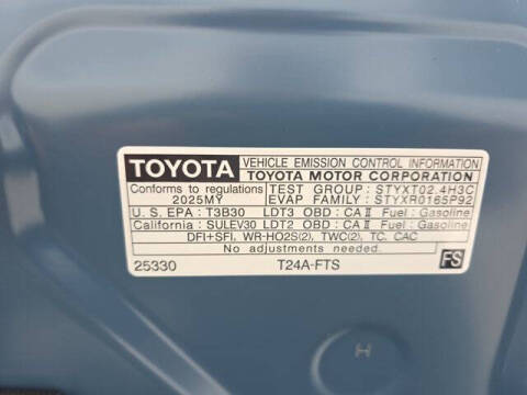 2025 Toyota 4Runner SR5