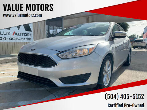 2016 Ford Focus for sale at VALUE MOTORS in Kenner LA