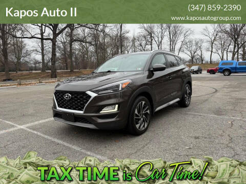 2019 Hyundai Tucson for sale at Kapos Auto II in Ridgewood NY