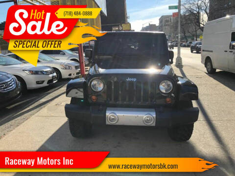 2013 Jeep Wrangler Unlimited for sale at Raceway Motors Inc in Brooklyn NY