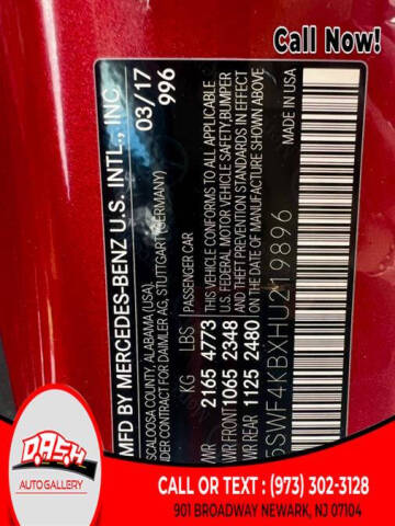 2017 Mercedes-Benz C-Class