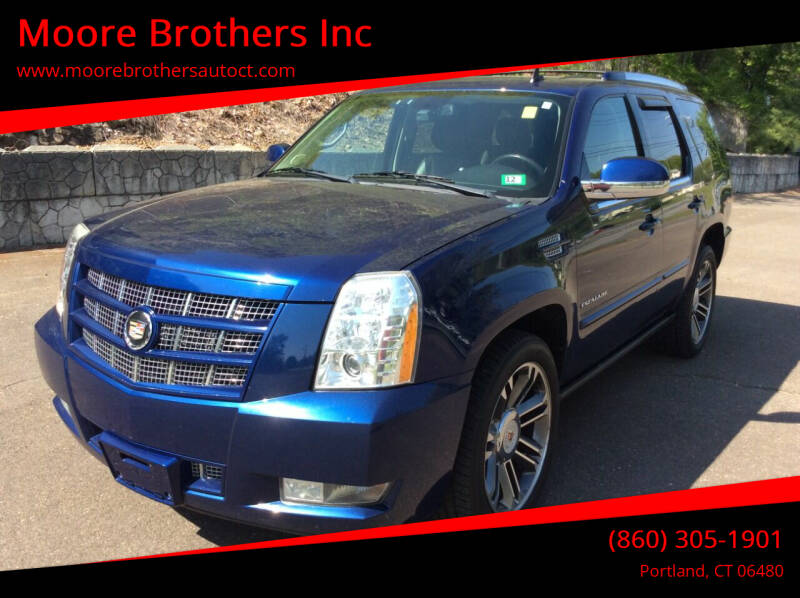 2012 Cadillac Escalade for sale at Moore Brothers Inc in Portland CT