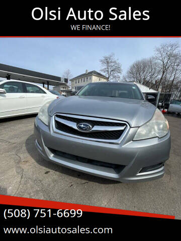 2011 Subaru Legacy for sale at Olsi Auto Sales in Worcester MA